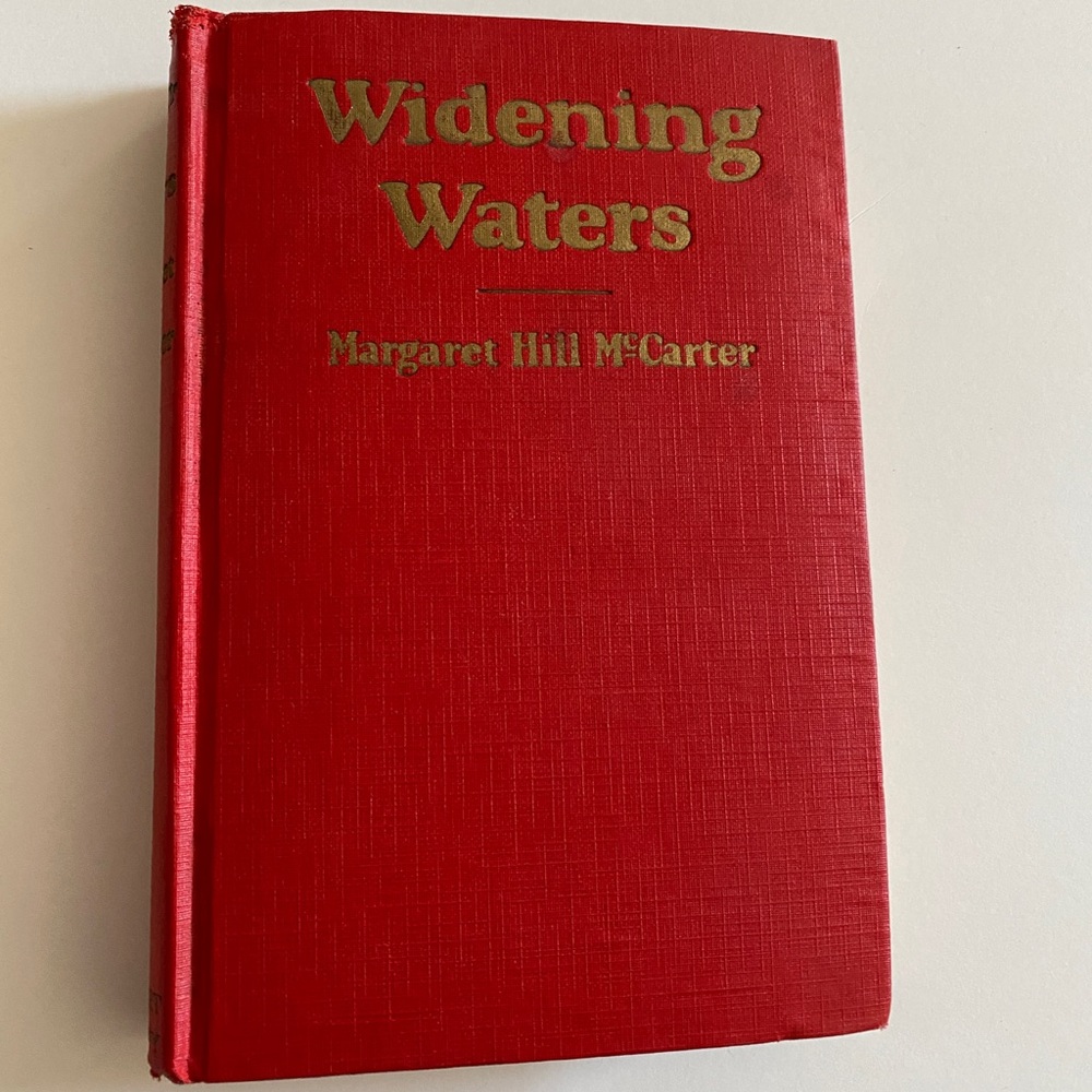 1924 Widening Waters, by Margaret McCarter